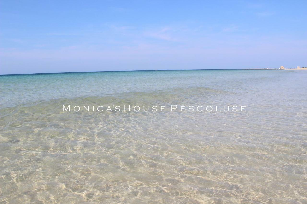 Home Holiday Salento Monica'S House Pescoluse Marina Di Pescoluse Exterior foto